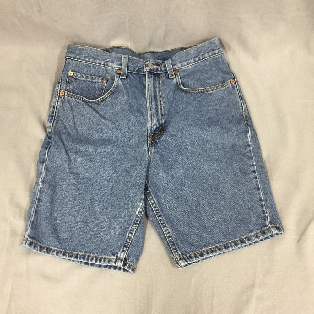 Levi's Light Blue Denim Jean Shorts